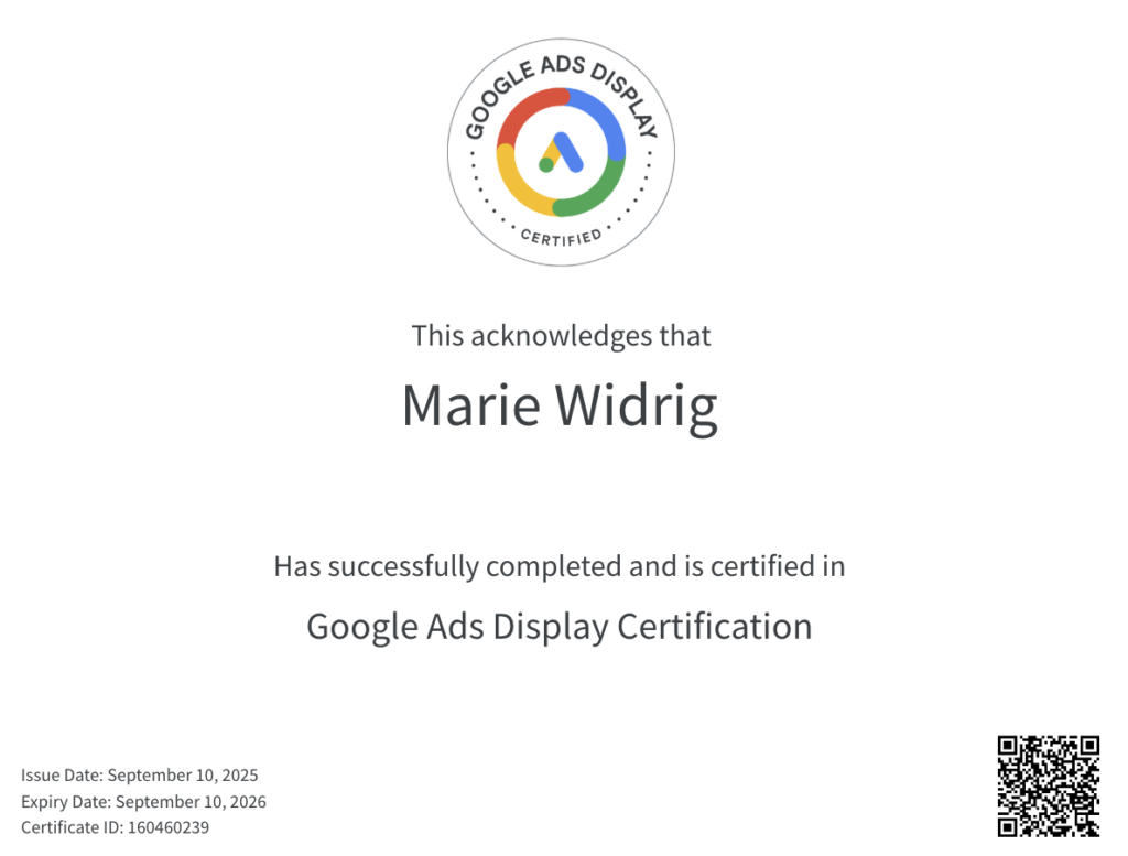 Google Ads Certified