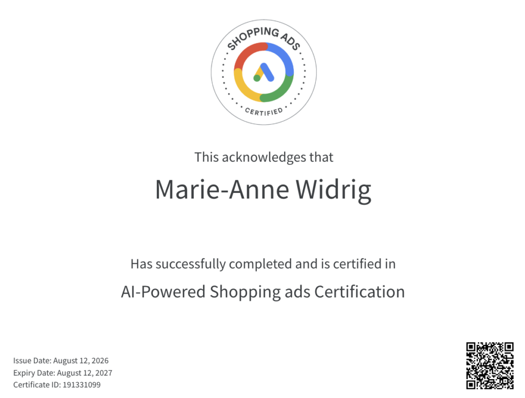 Google Ads Certified