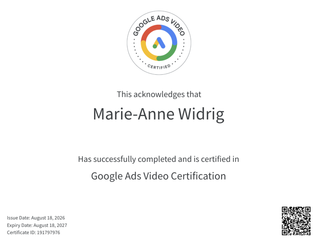 Google Ads Certified